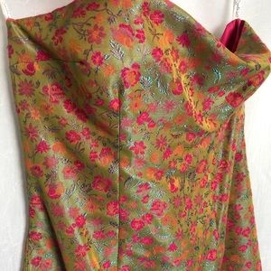Vintage Y2K Cynthia Rowley iridescent strapless dress

Size 2